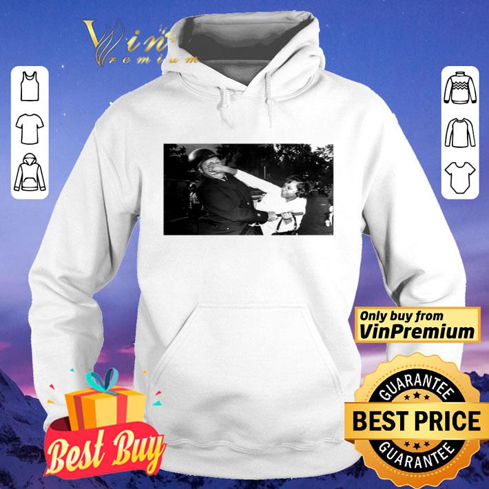 Black woman fighting police shirt