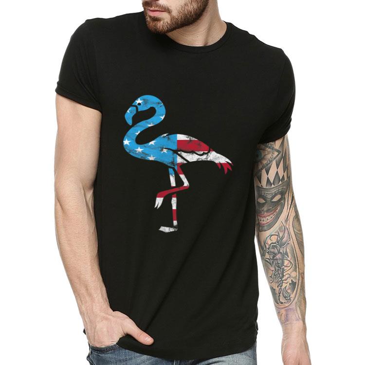 9da8f847 patriotic 4th of july american flag dancing flamingo shirt 4 - Patriotic 4th Of July American Flag Dancing Flamingo Shirt