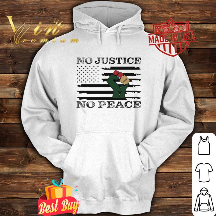 Juneteenth No Justice No Peace American Flag shirt