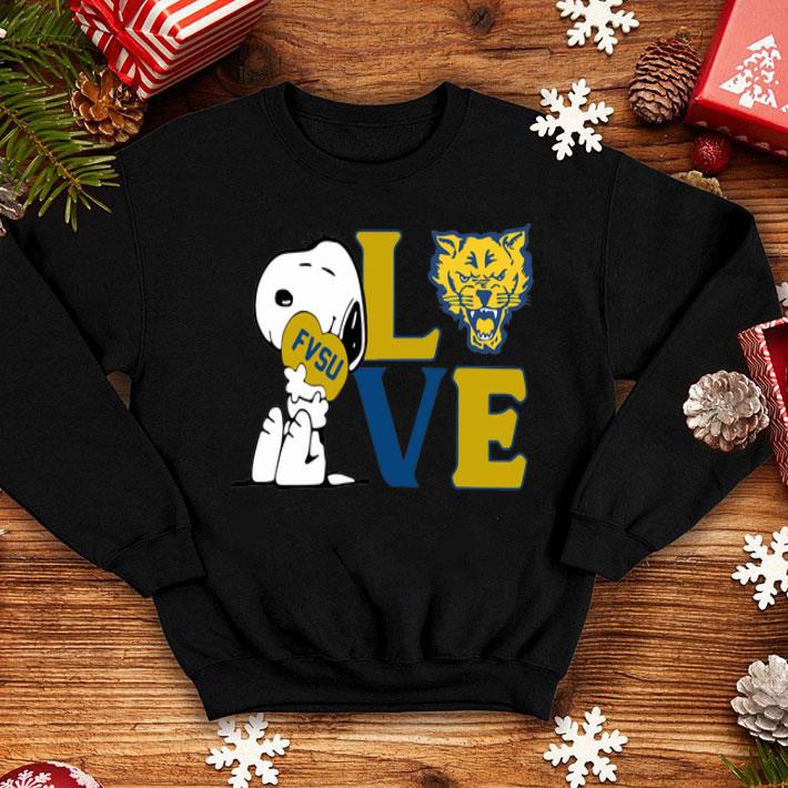 Snoopy Love FVSU Fort Valley State University shirt
