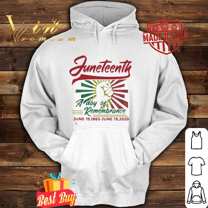 9ee27889 juneteenth a day of remembrance june 19 1865 2020 black lives matter shirt 4 - Juneteenth A day of Remembrance June 19 1865-2020 Black Lives Matter shirt