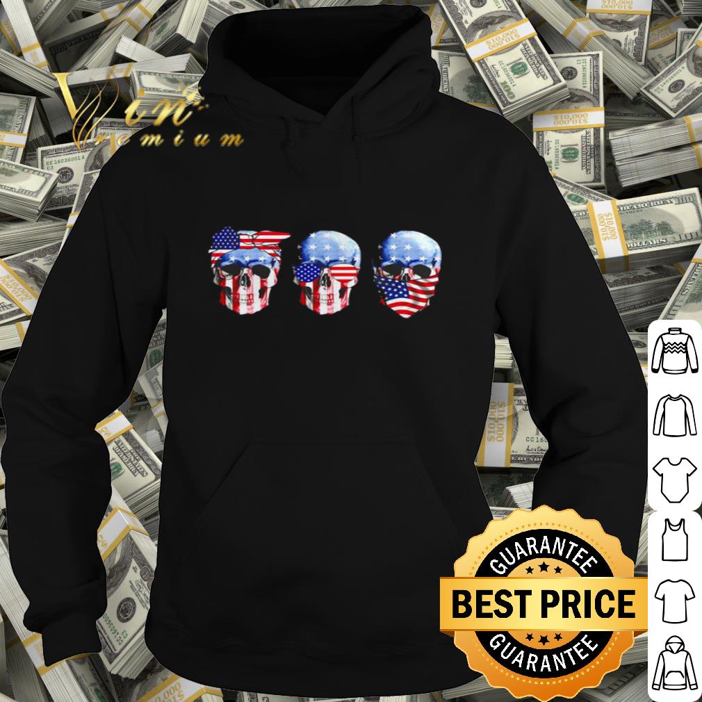 Skulls American Flag 4th Of July Independence Day shirt 9ef07676 skulls american flag 4th of july independence day shirt 4 - Skulls American Flag 4th Of July Independence Day shirt