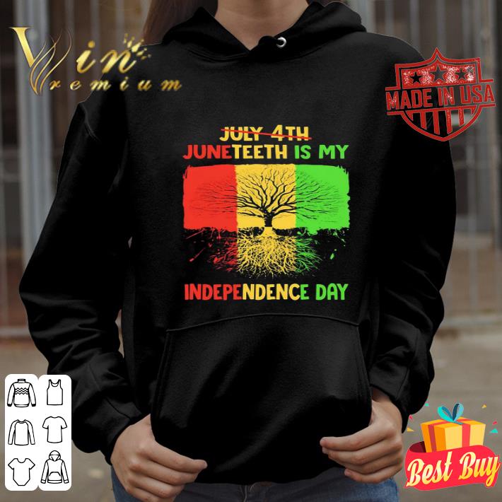 9fc51101 not july 4th juneteenth is my independence day shirt 4 - Not July 4th Juneteenth Is My Independence Day shirt