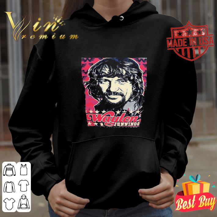Waylon Jennings Art shirt