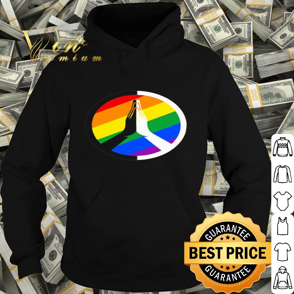 LGBT Peace Emblem End Hate shirt