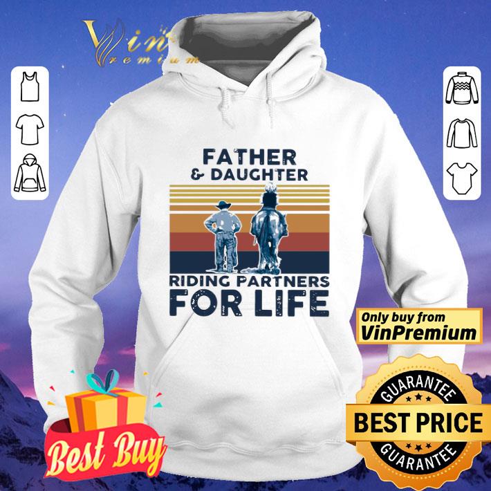 a4e0759b father and daughter riding partners for life vintage shirt 4 - Father And Daughter Riding Partners For Life Vintage shirt
