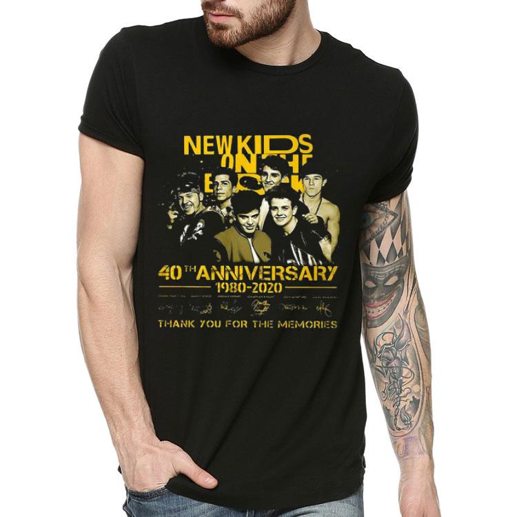a4f6b2ae new kids on the block 40th anniversary 1980 2020 thank you for the memories shirt 4 - New Kids On The Block 40th Anniversary 1980 2020 Thank You For The Memories Shirt