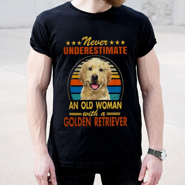 Never Underestimate An Old Woman With A Golden Retriever Shirt a5906a36 never underestimate an old woman with a golden retriever shirt 4 - Never Underestimate An Old Woman With A Golden Retriever Shirt
