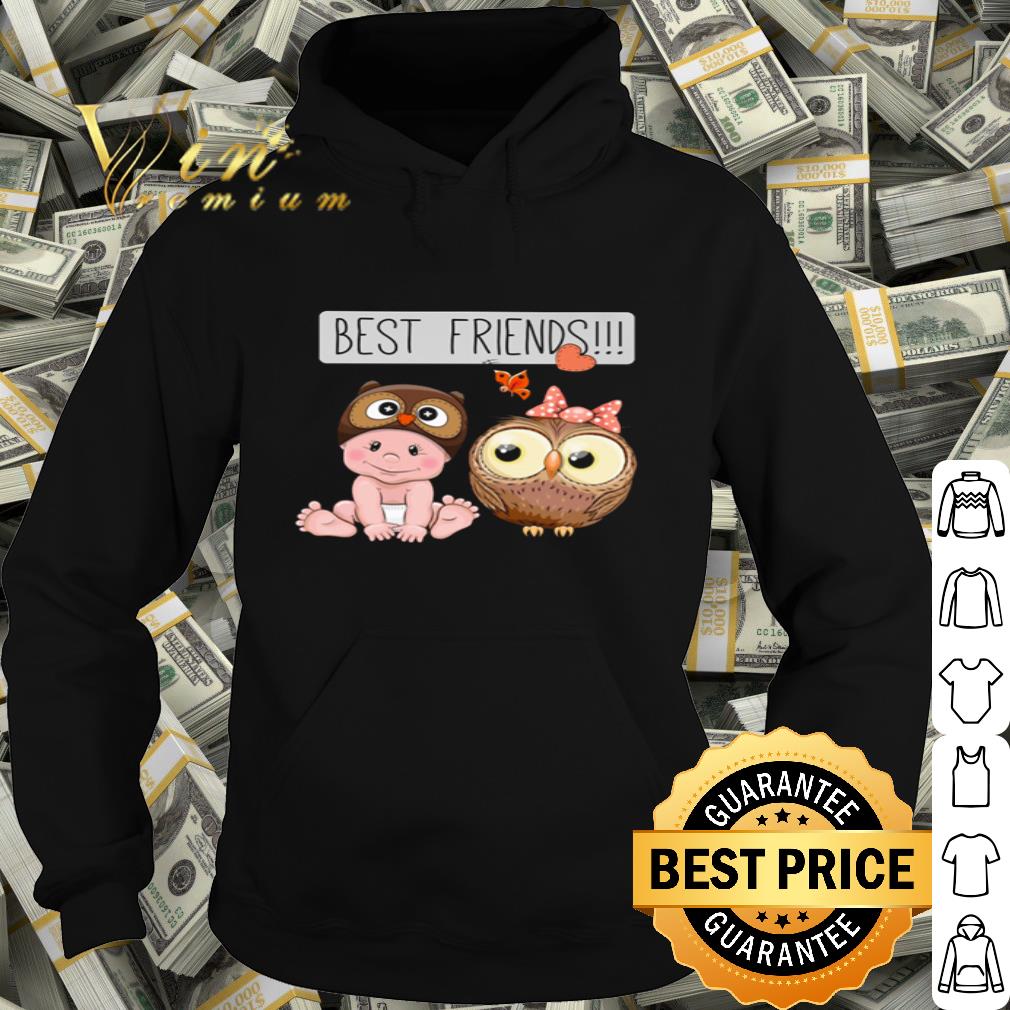 Baby And Owl Best Friends Hello Baby shirt