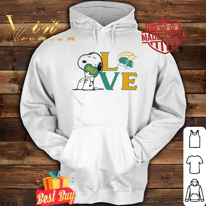 Snoopy Norfolk State Spartans Lover shirt