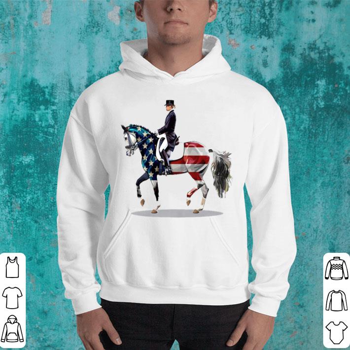 American Flag Dressage Horse Shirt