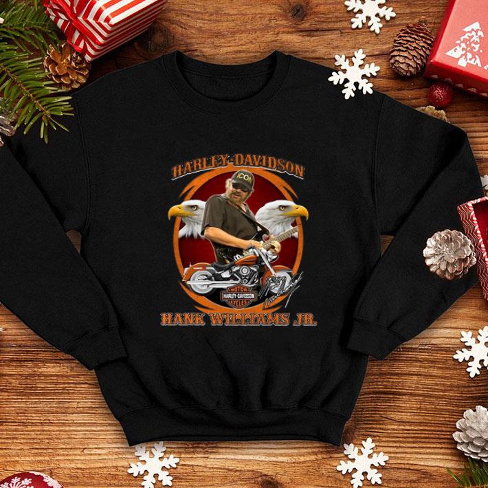 Harley-Davidson Motor Hank Williams Jr Signature shirt