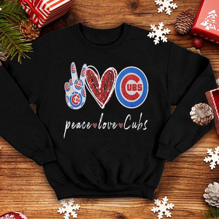 Peace Love Chicago Cubs Diamonds shirt 12 Peace Love Chicago Cubs Diamonds shirt