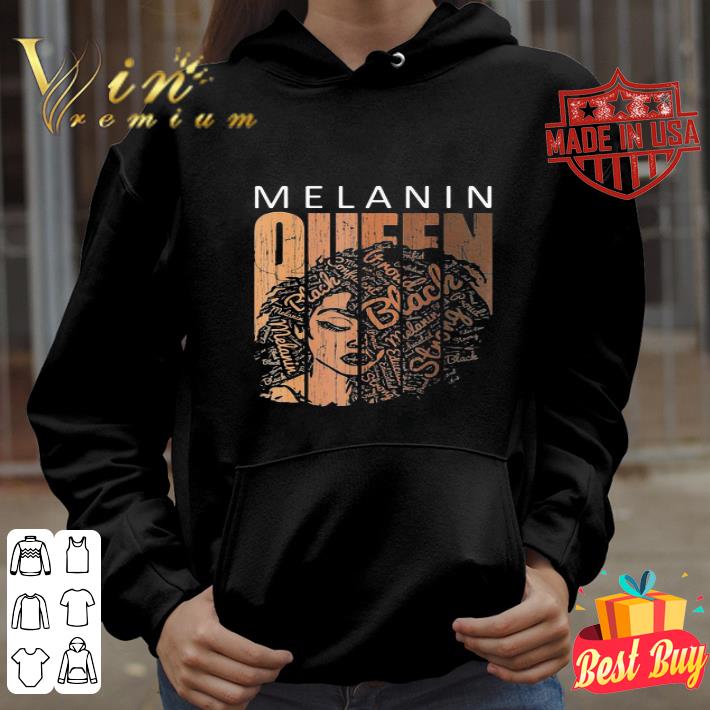 Black Woman Melanin Queen Juneteeth shirt