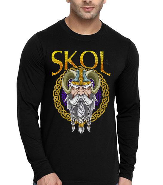 Skol Nordic Scandinavian Warrior Viking Helmet Valhalla Shirt 10 Skol Nordic Scandinavian Warrior Viking Helmet Valhalla Shirt