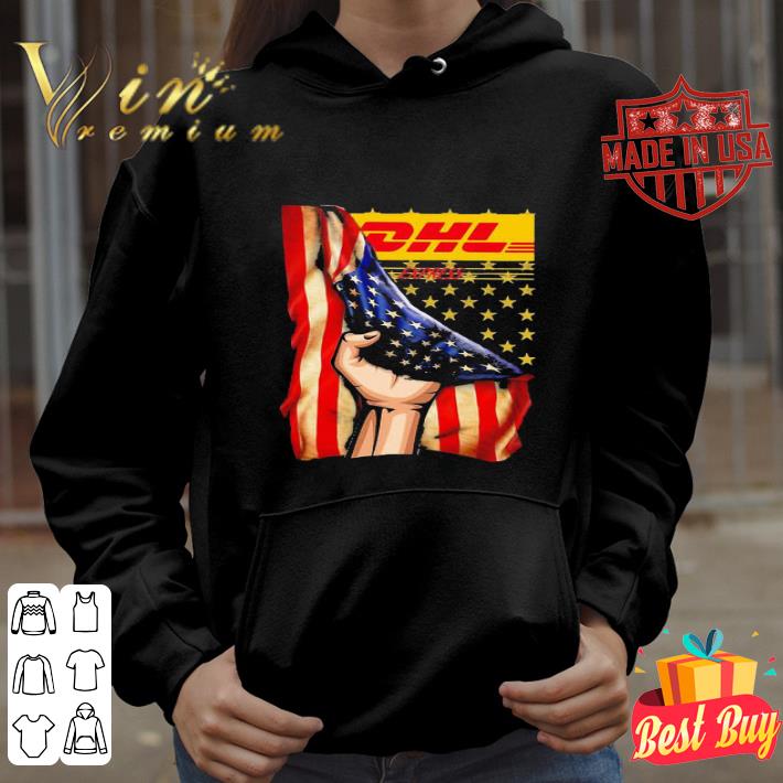Dhl Express and American Flag Independence Day shirt