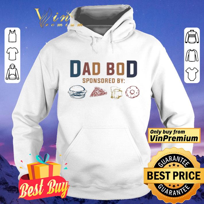 Dad bod sponsored beer donut shirt