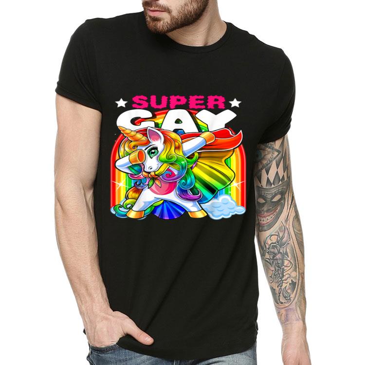 Super Gay Dabbing Unicorn LGBT Flag Gay Pride Parade Shirt aec26628 super gay dabbing unicorn lgbt flag gay pride parade shirt 4 - Super Gay Dabbing Unicorn LGBT Flag Gay Pride Parade Shirt