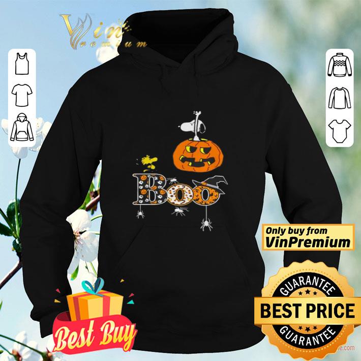 af22a3c3 halloween snoopy and woodstock boo black shirt 4 - Halloween Snoopy and Woodstock boo black shirt