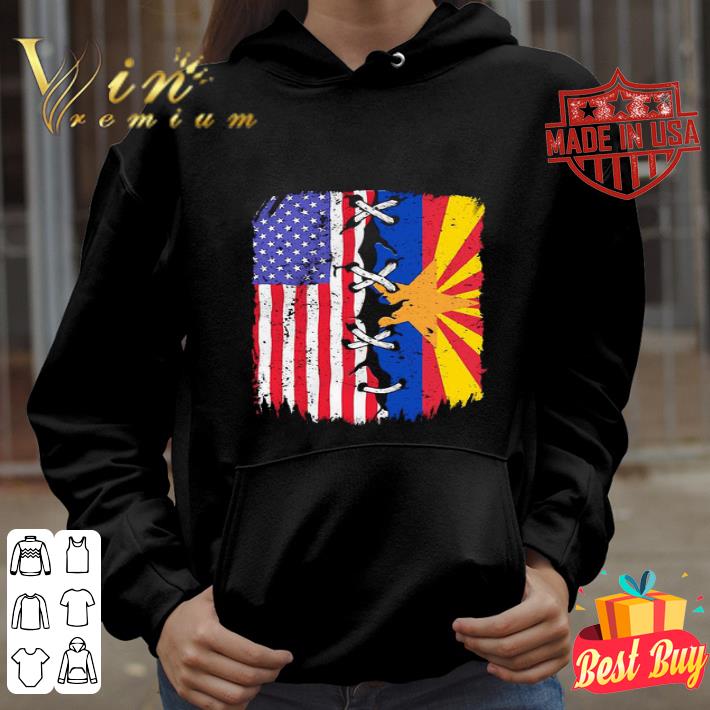 Arizona American Flag 4th Of July Independence Day shirt
