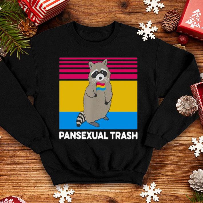 Vintage Raccoon Pansexual Trash shirt 1 Vintage Raccoon Pansexual Trash shirt