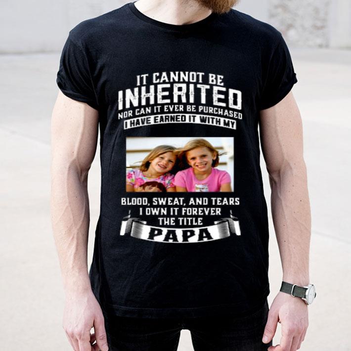 b107692c it cannot be inherited blood sweat and tears shirt 4 - It Cannot Be Inherited Blood Sweat And Tears Shirt