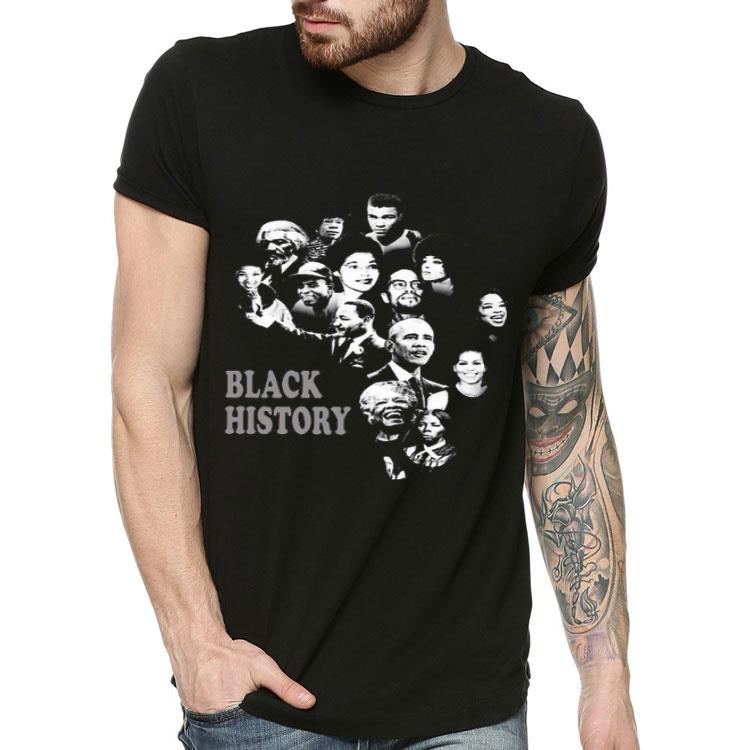 Black History Month Famous Characters Shirt