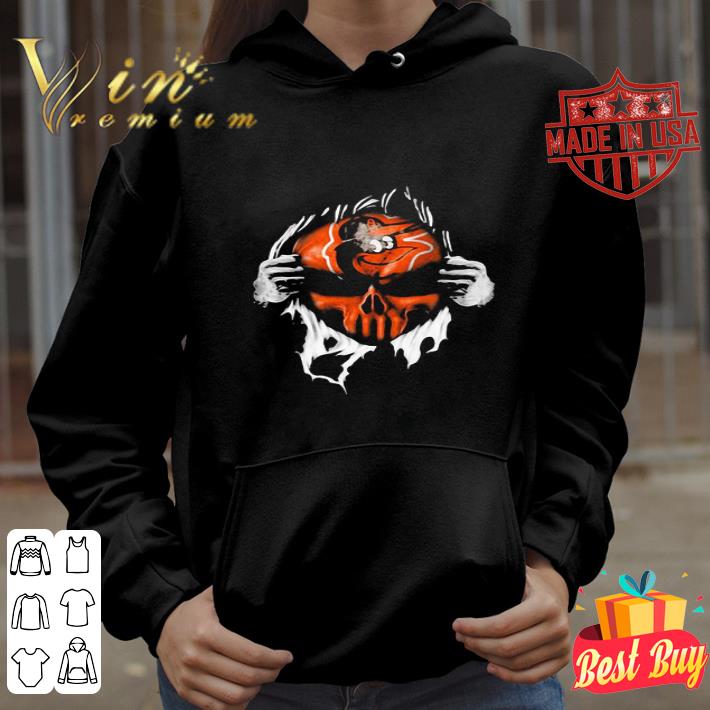 Skull Insides Me Baltimore Orioles shirt 4 Skull Insides Me Baltimore Orioles shirt