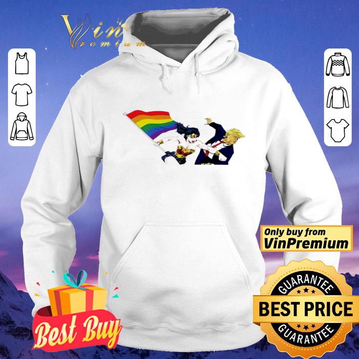 LGBT flag Superwoman and Donald Trump shirt b661f177 lgbt flag superwoman and donald trump shirt 4 - LGBT flag Superwoman and Donald Trump shirt