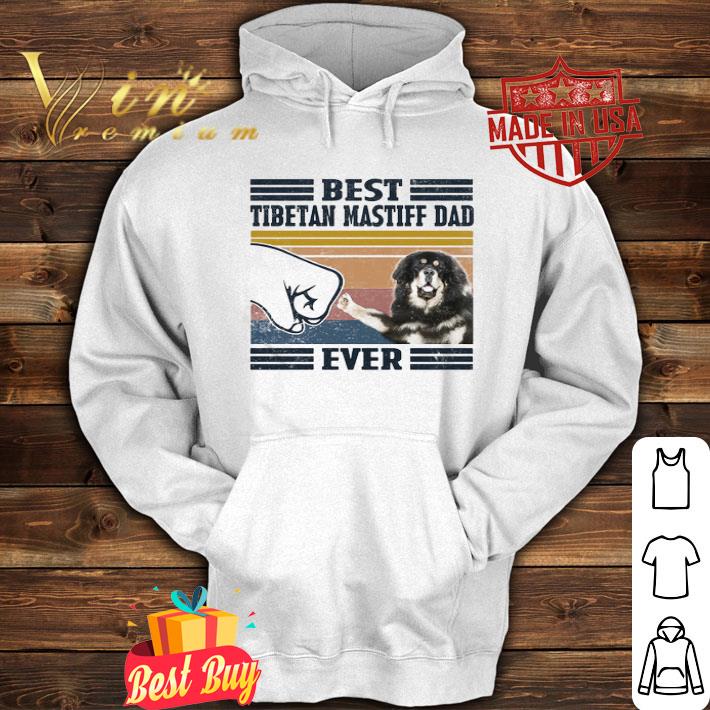 Vintage Best Tibetan Mastiff Dad Ever Father's Day shirt