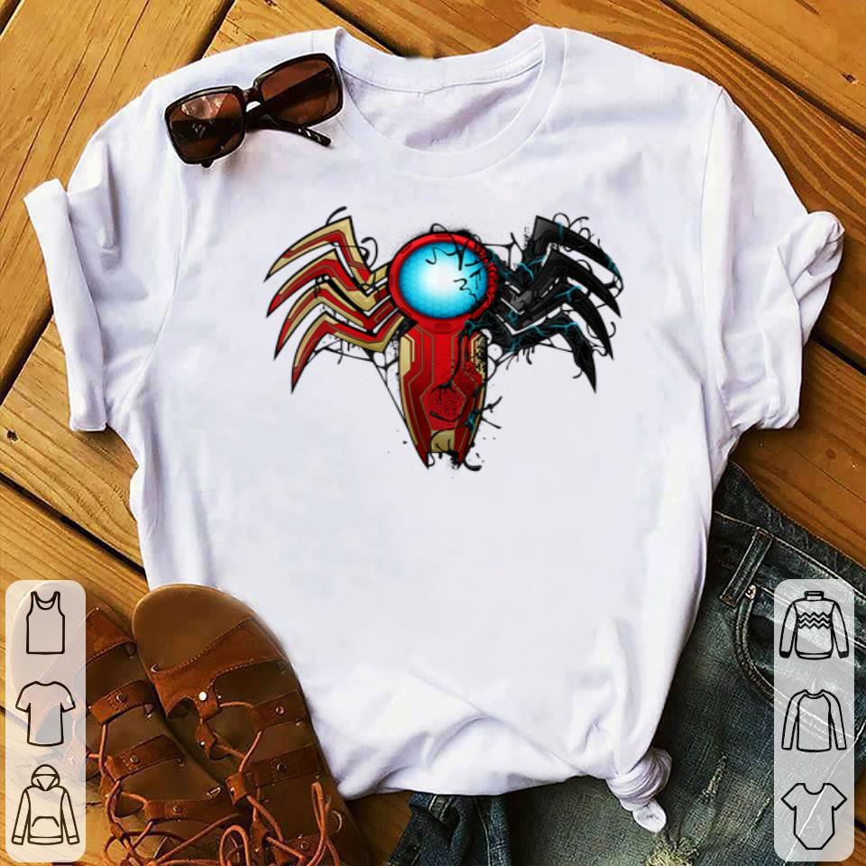 b8e5c3d6 marvel spiderman maximum venom iron man venomized shirt 4 - Marvel SpiderMan Maximum Venom Iron Man Venomized Shirt
