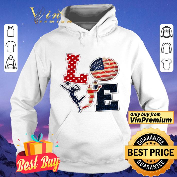 Love Volleyball American Flag shirt b9076a17 love volleyball american flag shirt 4 - Love Volleyball American Flag shirt