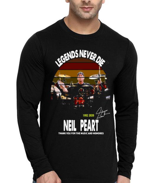 ba979d7e legends never die 1952 2020 neil peart thank you for the music and memories signature vintage shirt 4 - Legends Never Die 1952 2020 Neil Peart Thank You For The Music And Memories Signature Vintage Shirt