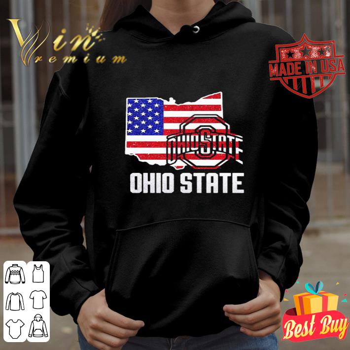 Ohio State Buckeyes American Flag Map Independence Day shirt bad843d8 ohio state buckeyes american flag map independence day shirt 4 - Ohio State Buckeyes American Flag Map Independence Day shirt