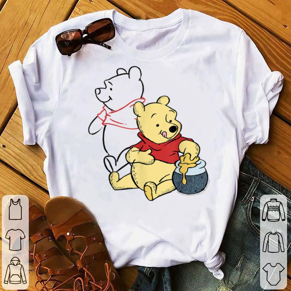 Disney Winnie The Pooh Line Art Portrait Shirt