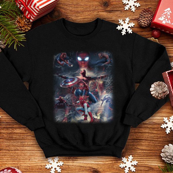 Marvel Spider Man Far From Home And Captain America Shield shirt 12 Marvel Spider Man Far From Home And Captain America Shield shirt
