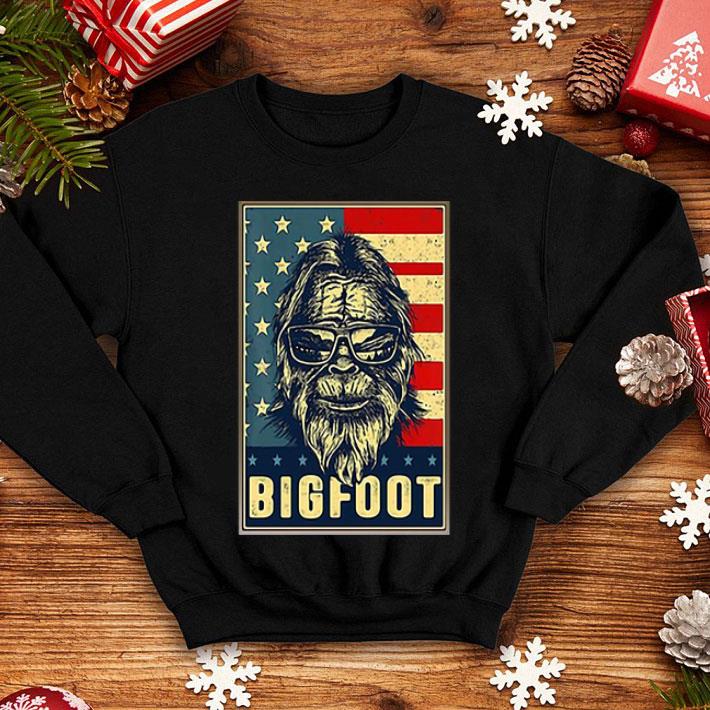 Bigfoot American Flag shirt