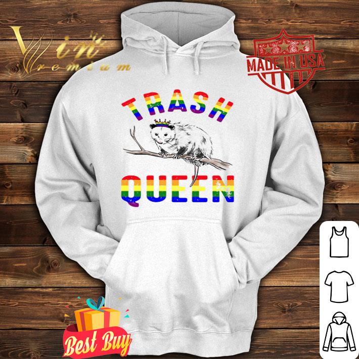 be0a4826 lgbt raccoon possum trash queen shirt 4 - LGBT Raccoon Possum Trash Queen shirt