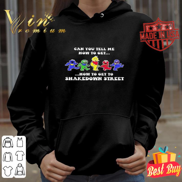 Muppet Can You Tell How To Get How To Get To Shakedown Street shirt