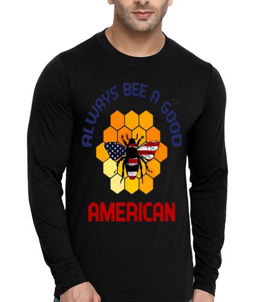 Honey Bee A Good American Flag Independence Day Shirt bf5261eb honey bee a good american flag independence day shirt 4 - Honey Bee A Good American Flag Independence Day Shirt