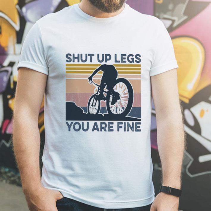 Vintage Shut Up Legs You Are Fine Bicycle shirt