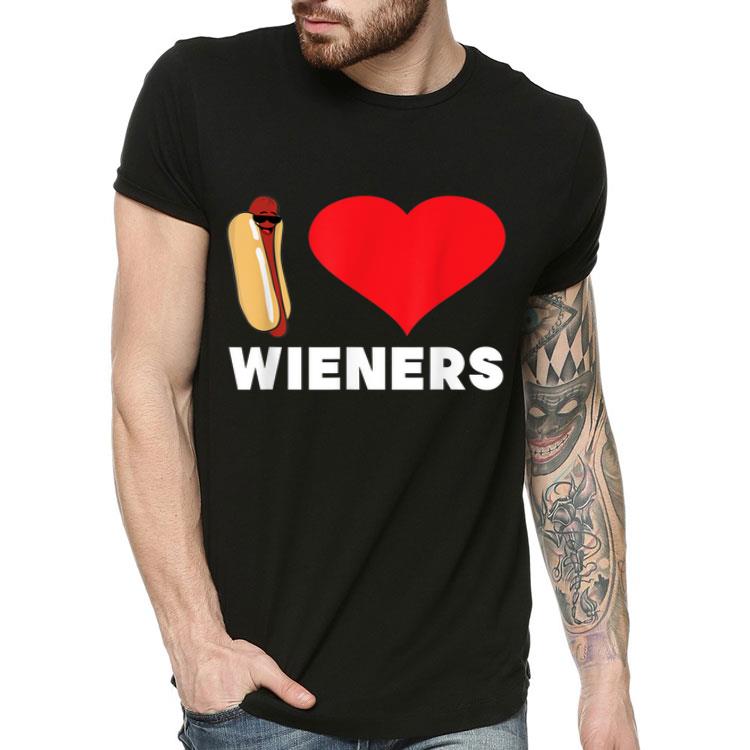 c0112895 hot dog i love wieners heart bbq shirt 4 - Hot Dog I Love Wieners Heart BBQ Shirt