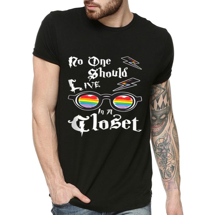 c09818ed no one should live in a closet shirt 4 - No One Should Live In A Closet Shirt
