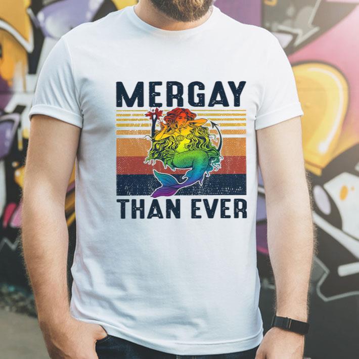 c0b44b3b lgbt mermaid mergay than ever vintage shirt 4 - LGBT Mermaid Mergay Than Ever Vintage Shirt