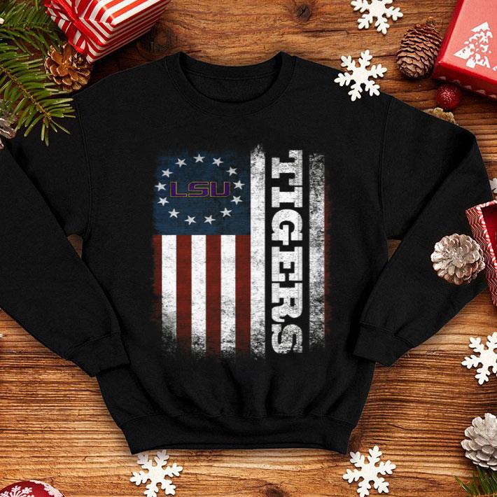 Lsu Tigers Betsy Ross Flag shirt