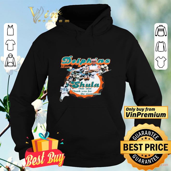 Miami Dolphins Don Shula 1930 2020 Thank You For The Memories shirt c110d1ce miami dolphins don shula 1930 2020 thank you for the memories shirt 4 - Miami Dolphins Don Shula 1930 2020 Thank You For The Memories shirt