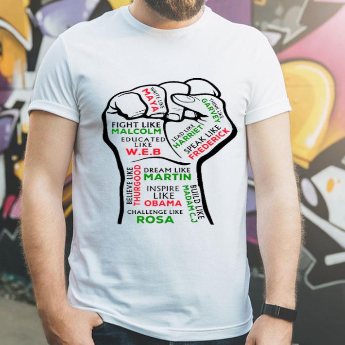Justice Fight Like Malcolm Think Like Garvey Challenge Like Rosa Shirt c1428f1b justice fight like malcolm think like garvey challenge like rosa shirt 4 - Justice Fight Like Malcolm Think Like Garvey Challenge Like Rosa Shirt