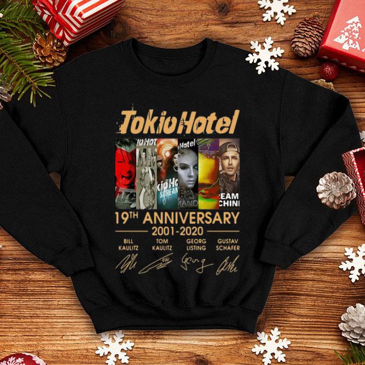 Tokio Hotel 19th Anniversary 2001-2020 Signatures shirt