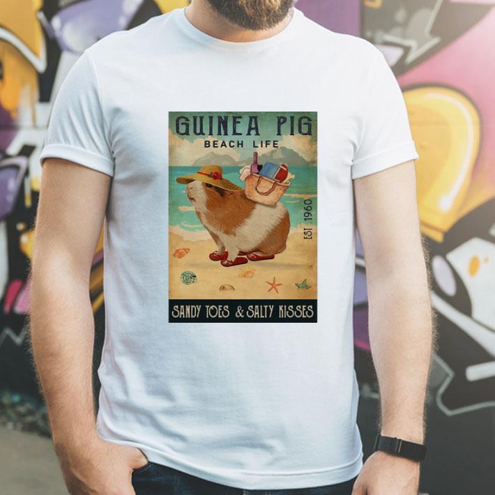 Guinea Pig Beach Life Sandy Toes And Salty Kisses Est. 1960 shirt