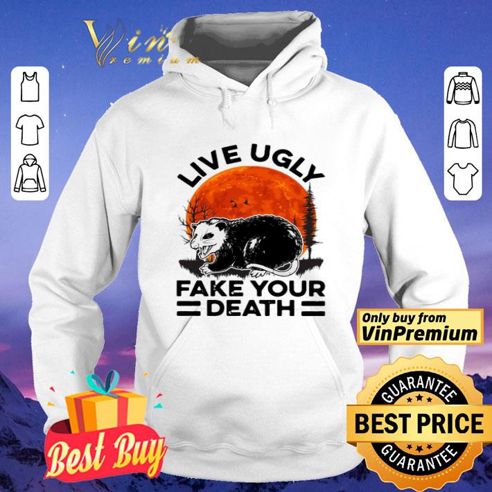 Opossum Live Ugly Fake Your Death Sunset shirt c33713c0 opossum live ugly fake your death sunset shirt 4 - Opossum Live Ugly Fake Your Death Sunset shirt